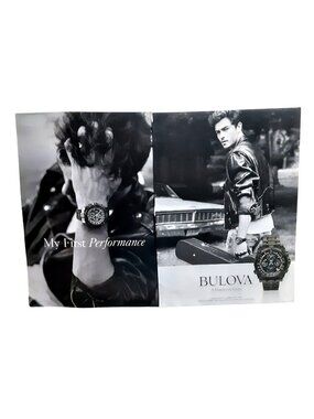 2016 Bulova Men's Watch 2 Page Original Magazine Print Ad Performance